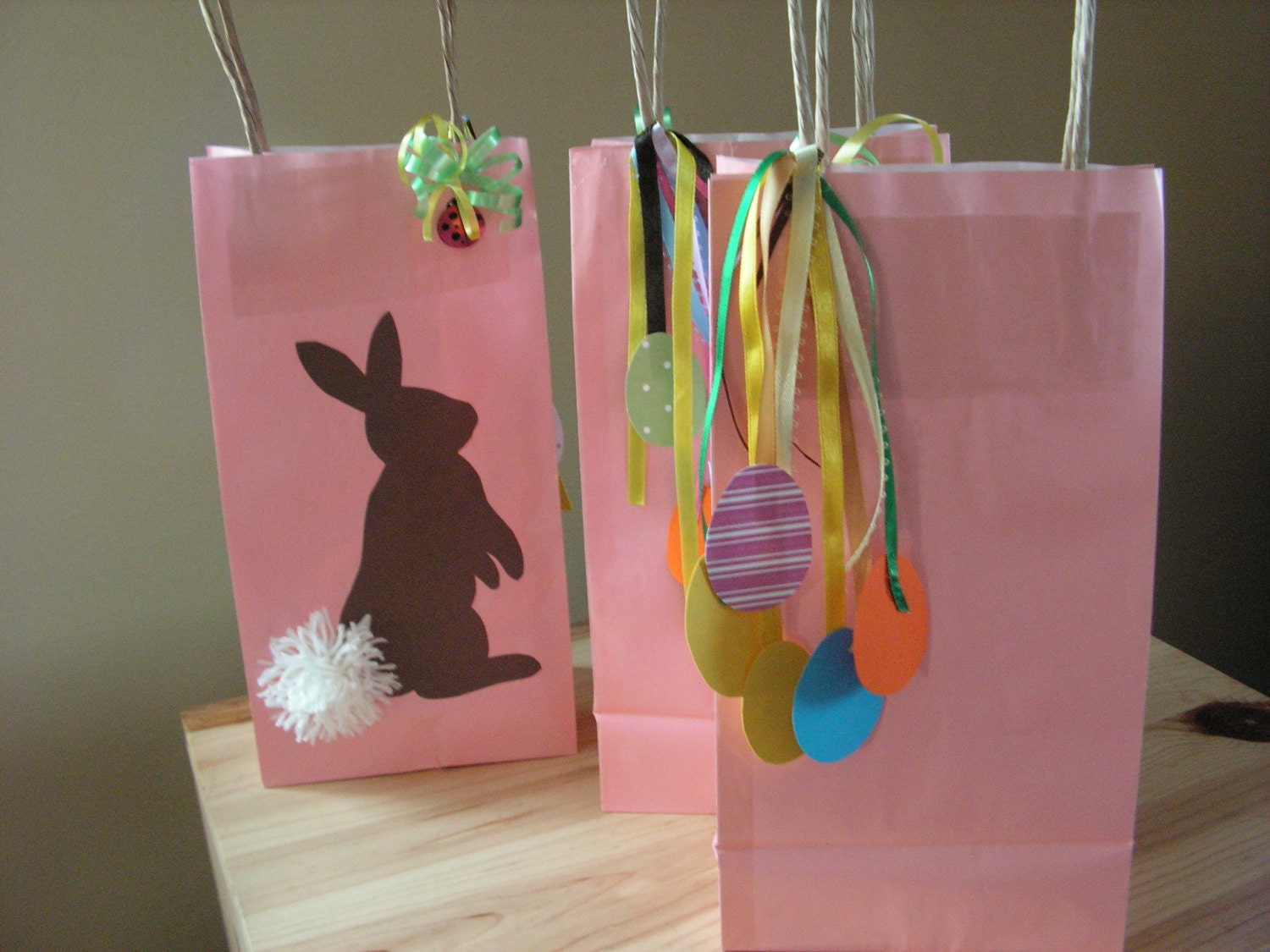 Easter  Bunny  Gift Bag-  Set of 12.