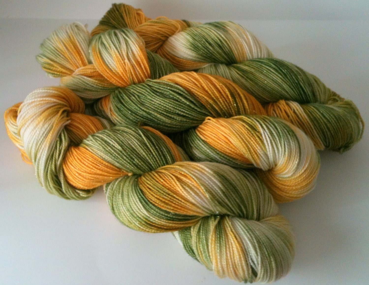 Sunshine Sock Yarn - Mustard and Relish