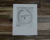 Limited Edition of 5 Etching Print