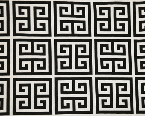 WEDDING AISLE RUNNER, Premier Towers Black White Print, Custom Lengths Available
