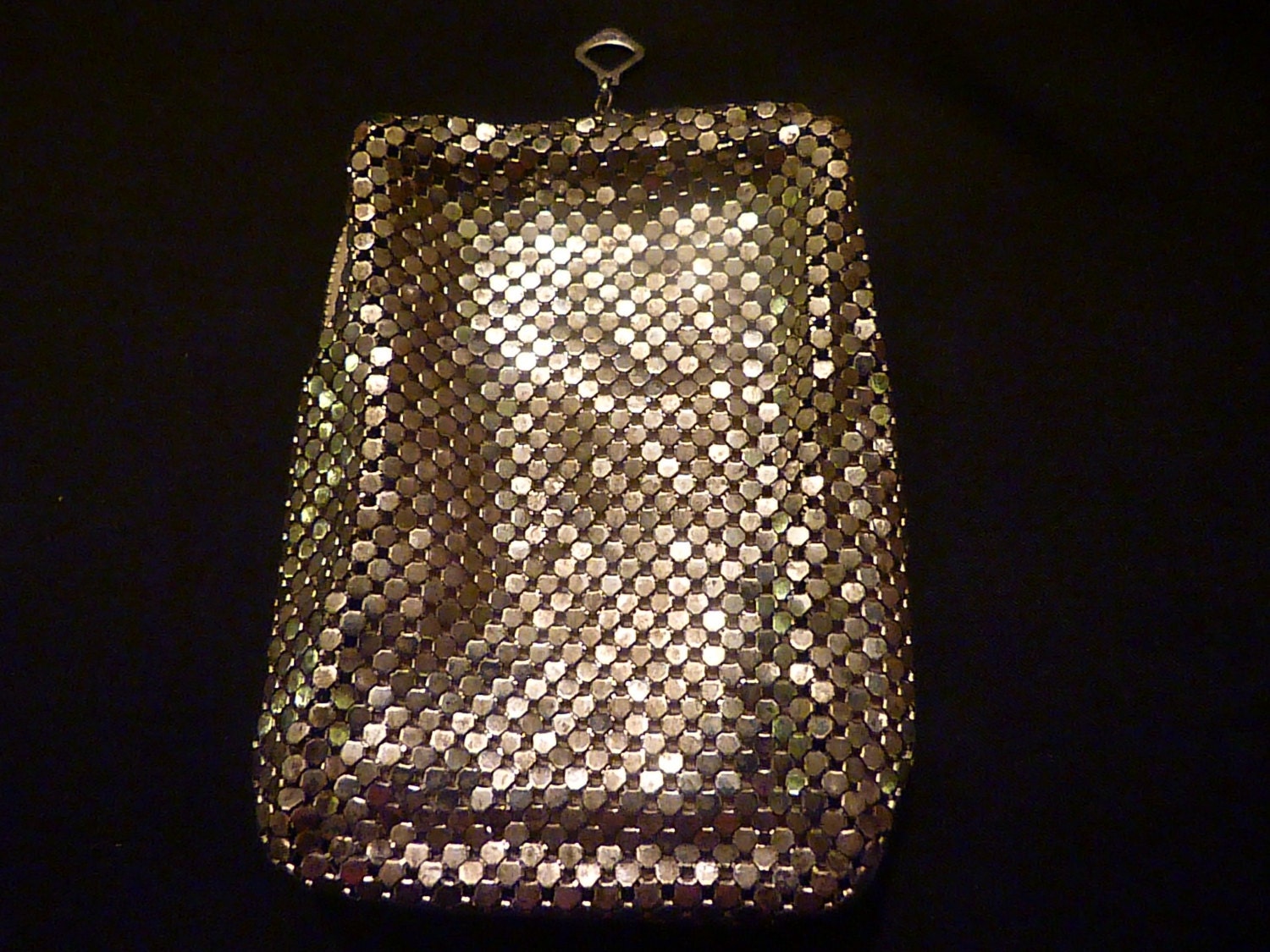 1930s Deco Purse Mesh Purse Vintage Purse Evening Purse Art Deco Purse Change Purse Coin Purse