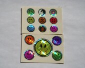 vintage '90s happy smiley face stickers