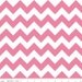 Chevron Stripe Pink Riley Blake Fabric 1 yard