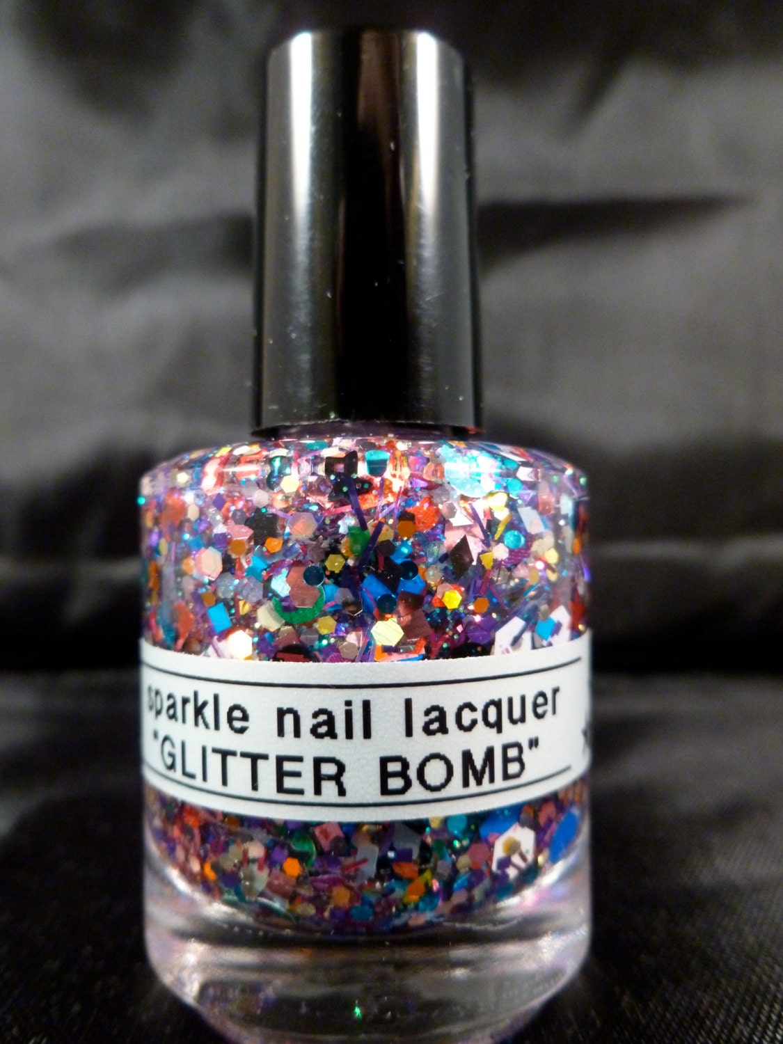 NEW    Glitter Bomb---handmade nail polish
