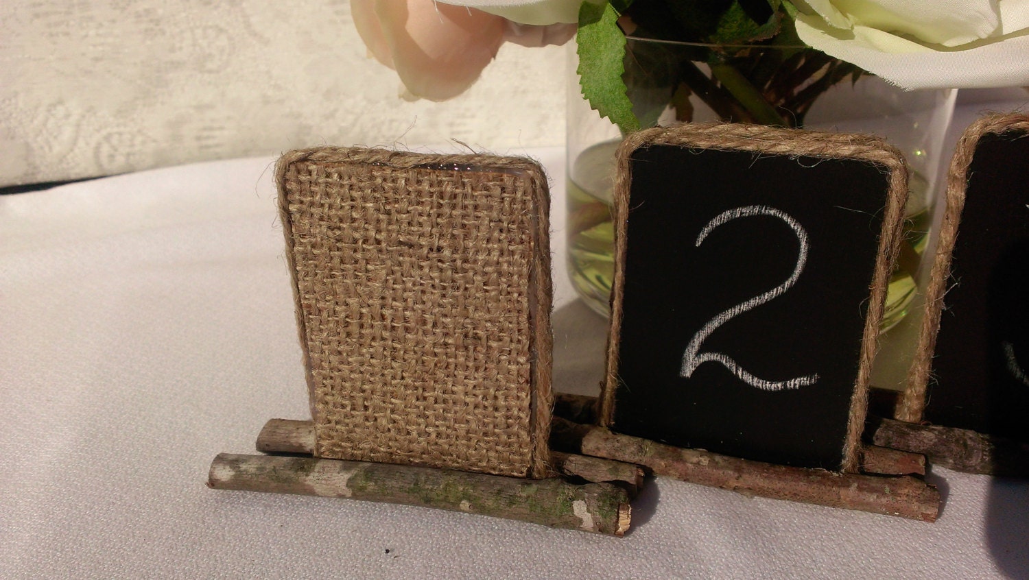 framed chalkboard country wedding table number burlap wedding table decor set of 24