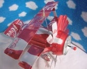 Airplane Wind Chime Made From Coca-Cola Cans