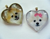 YOUR CUSTOM Order OOAK Pet Photo Memorial Dog Recycled Material Glass Tile Pendant Necklace Memory Keepsake Celebration Heart Jewelry