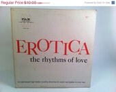 ON SALE Erotica The Rhythms of Love Record LP 1962 sounds and rhythms of erotic love