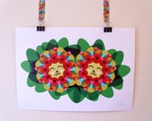 CooCoo Art Print - A4 - Little lion heart