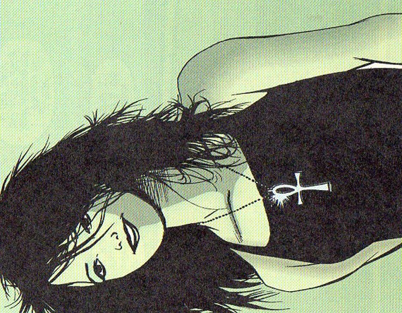Lady Death - Goth - The Endless - Sandman - Black Hardcover Mini Notebook - Comic Book Art - Notepad - for Pocket or Purse