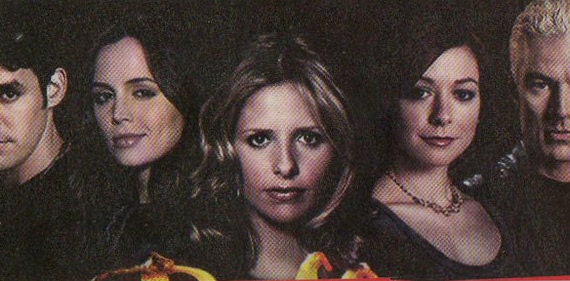Buffy Vampire Slayer - Zander - Willow - Spike - Bookmark - Ribbon - Laminated - Card Stock Backed - Uncanny - Comic Book