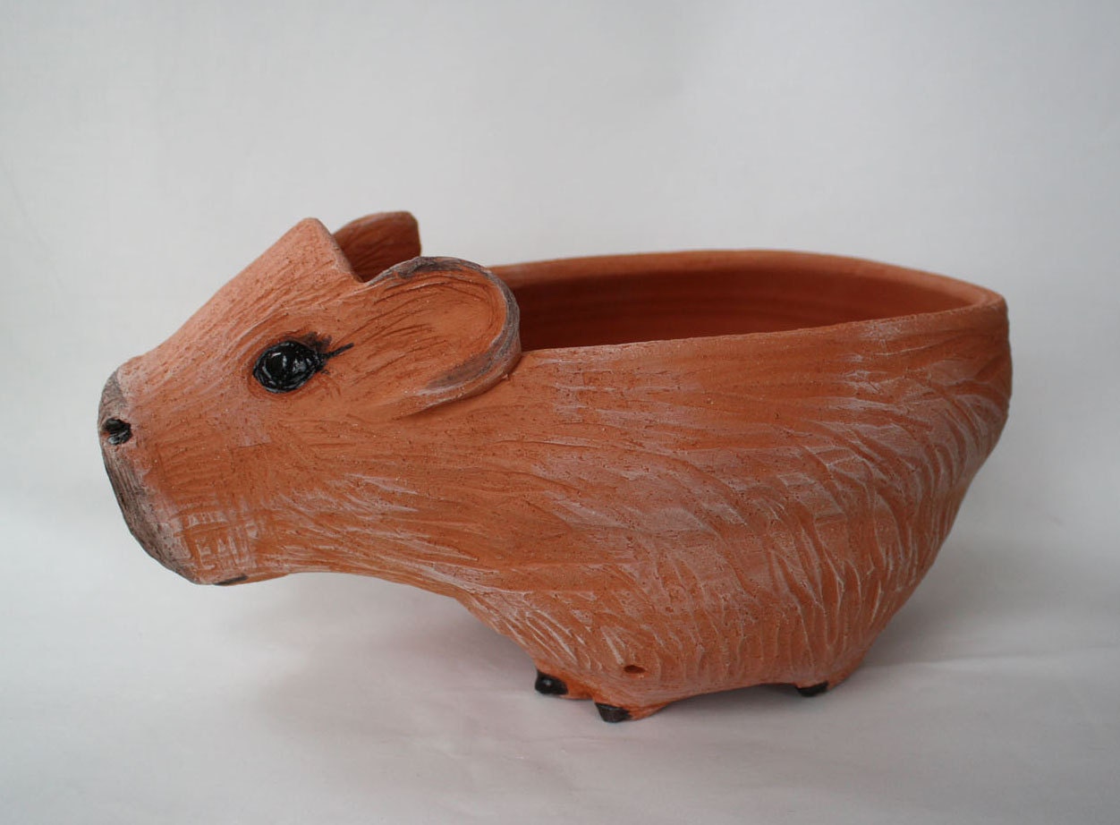 Mama Capybara Planter