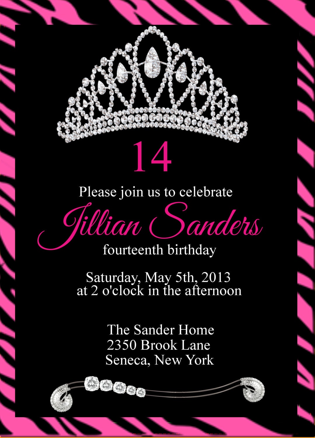 Teen Birthday Invitations 90