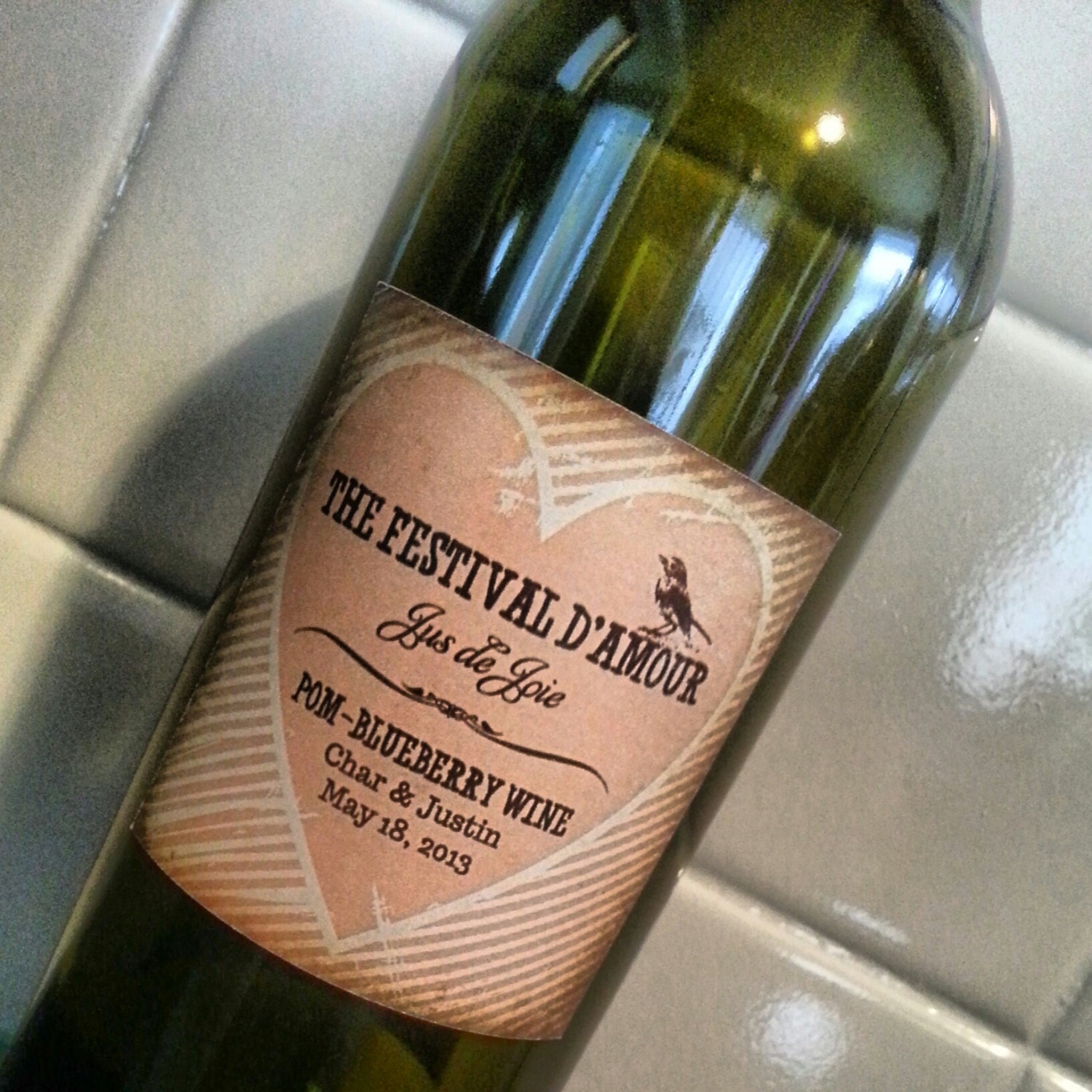 Custom, Adhesive Wine and Beer Labels for Any Occasion : Great for Gift Giving