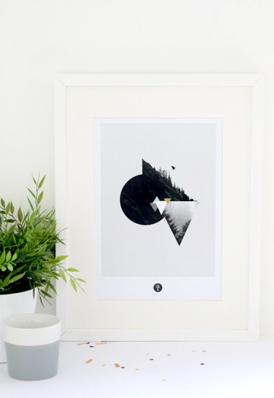 Animal - The hill - Poster (photography& digital illustration)