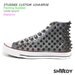 Studded Custom Converse - DARK NIGHT