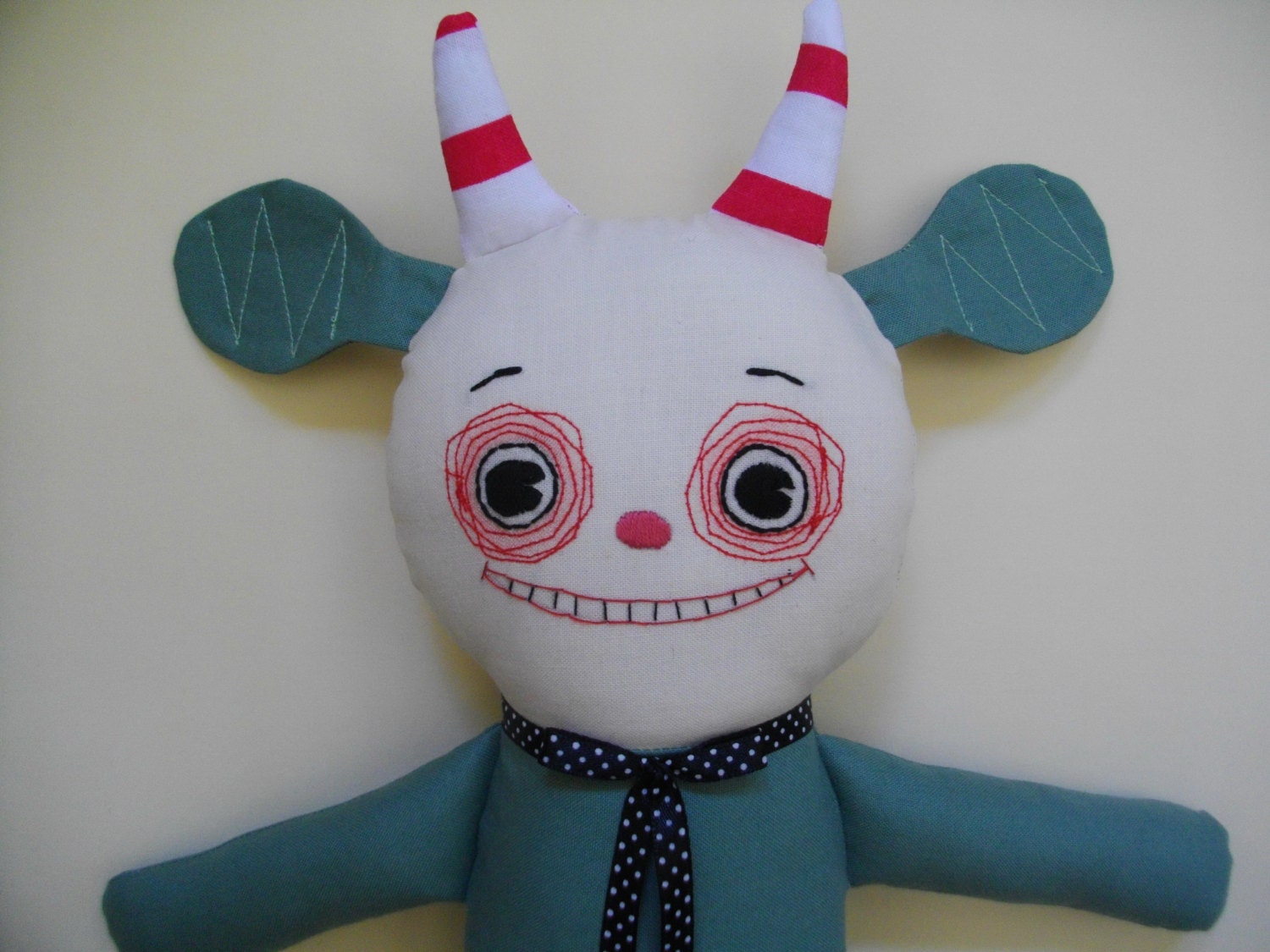 ALIEN MONSTER - Kooky handmade monster plushie plush toy - Made to Order