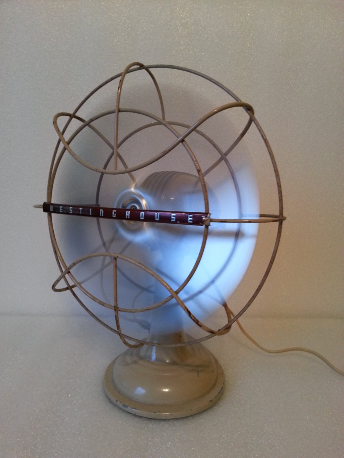 Vintage Westinghouse 10" Oscillating Table Fan