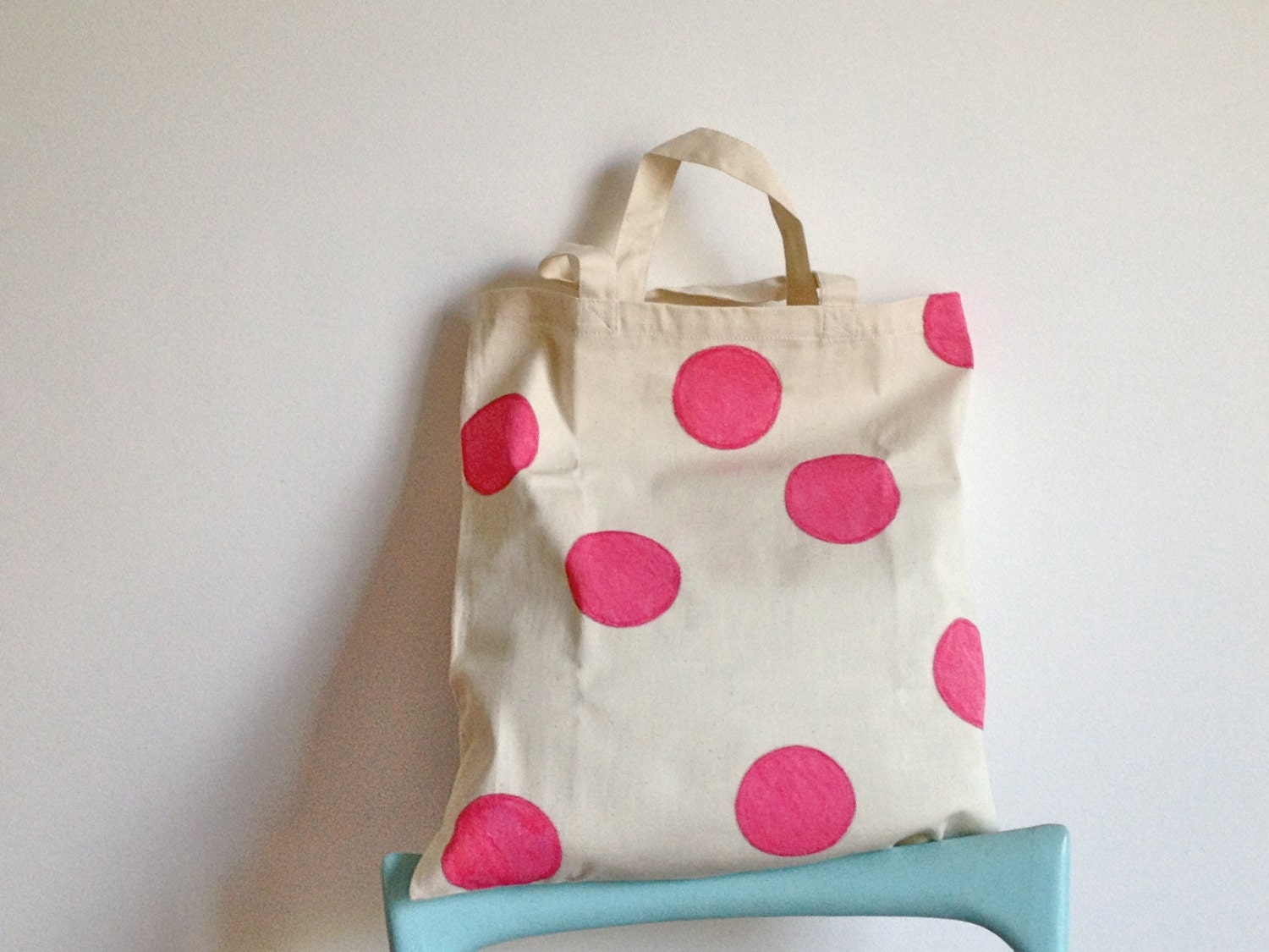 Polka Dots Tote and Pineapple Jotter Eco Friendly Set Graduation Gift