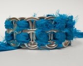 OOAK Upcycled soda can tab bracelet