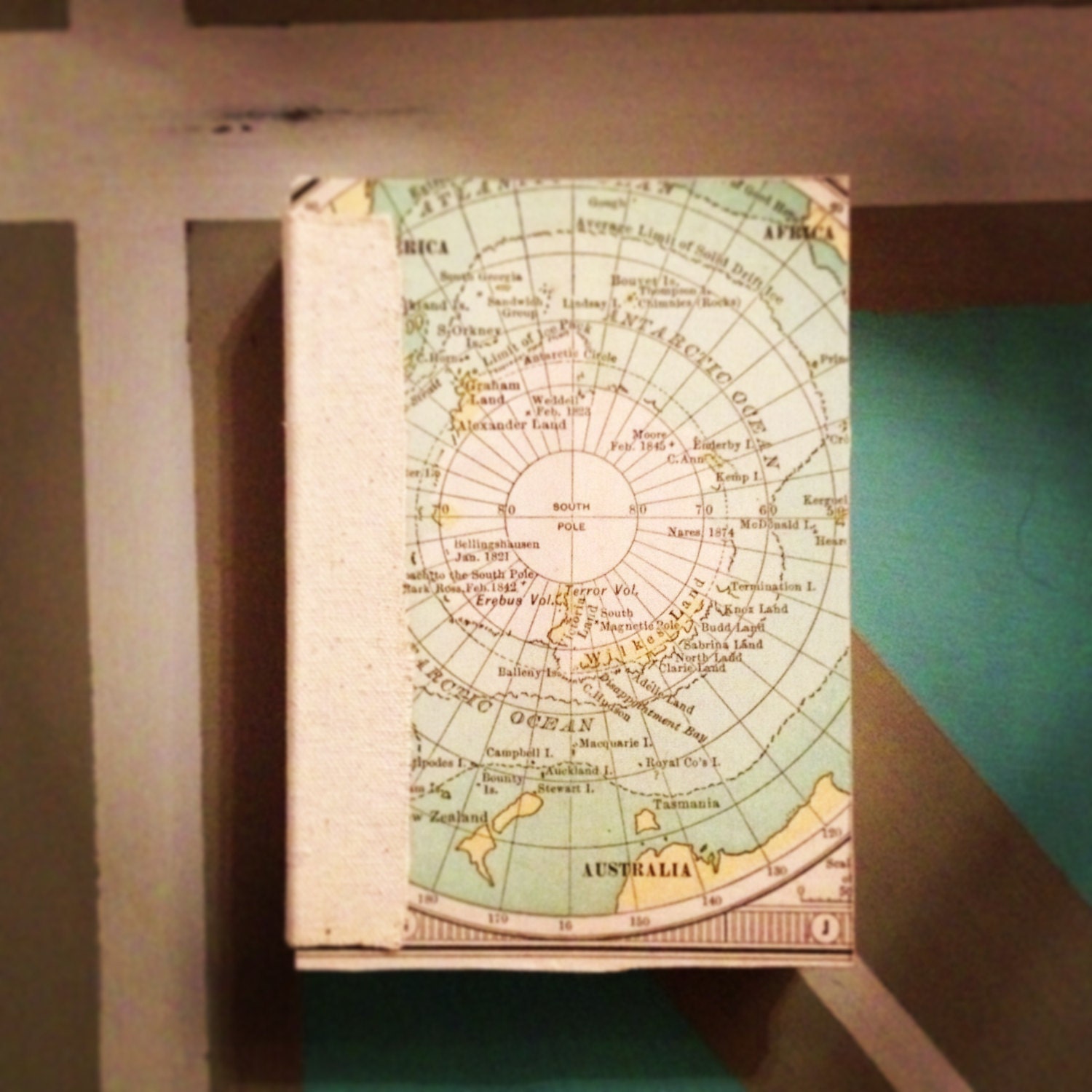 old world map journal 