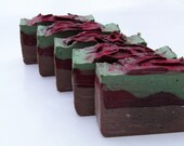 Hard Apple Cider Soap Ginger Cinnamon Beer Handmade All Natural Moisturizing Red Green Brown Layered Pomelo Vegan Artisan