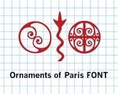 Ornaments of Paris Font