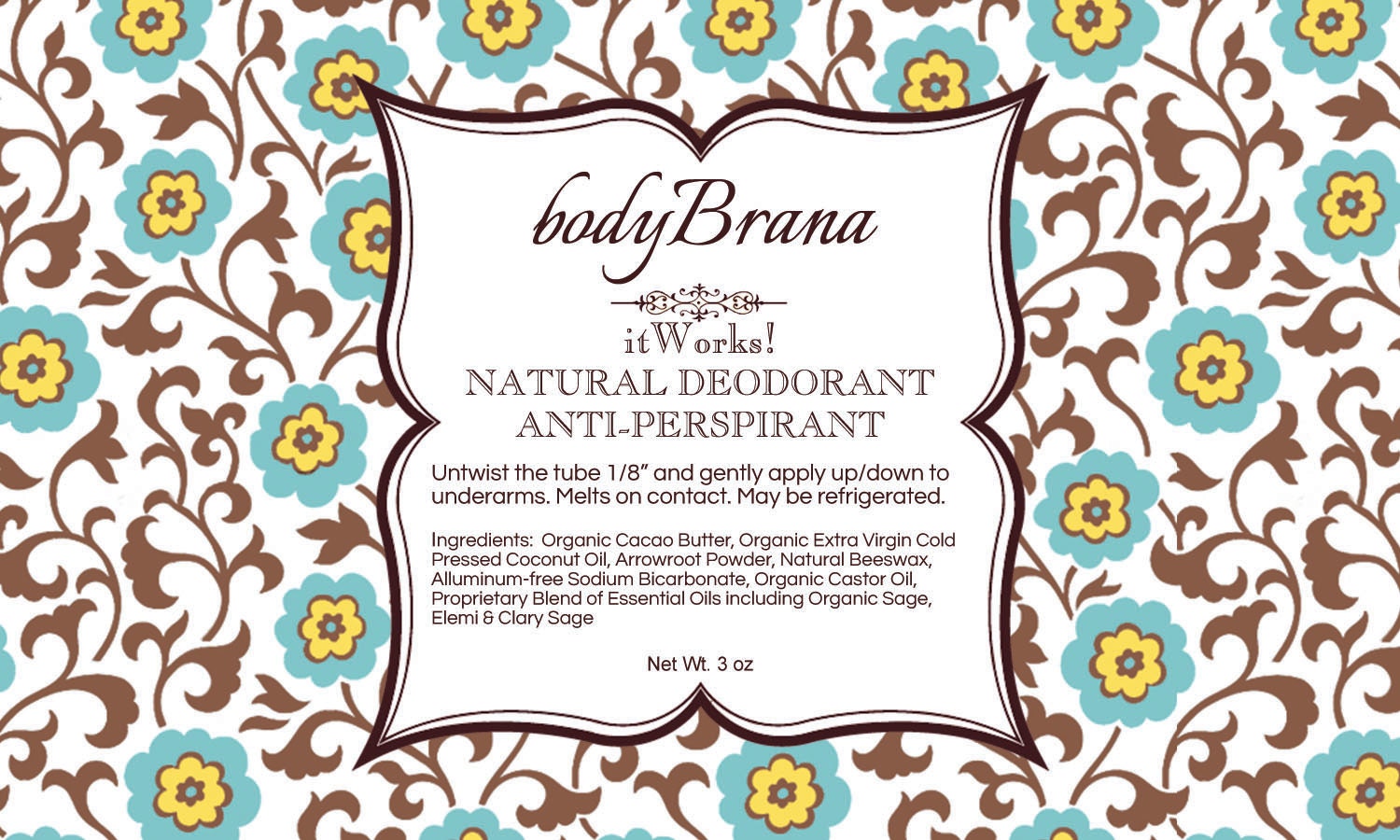 Buy natural antiperspirant - itWorks(tm) Natural ANTI-PERSPIRANT Deodorant
