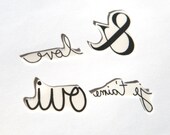Spirit Ink Temporary Tattoo - Collection of Words