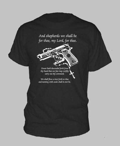 boondock saints prayer t shirt