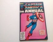 Captain America Annual - Cosmic Cube Epic Marvel Comics number 7 - Vintage Comic Book