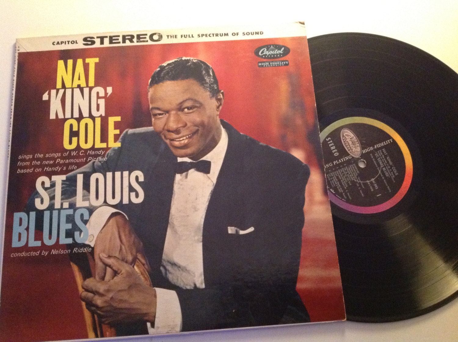 Rare Nat King Cole 1959 St. Louis Blues Vintage by VinylRocket