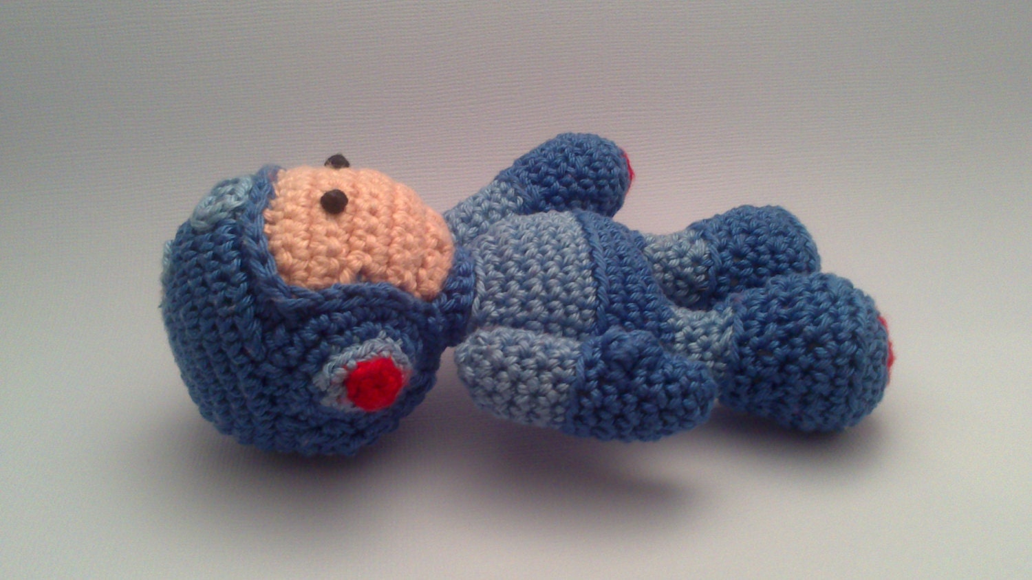 Mega Man - Mini Amigurumi Plush w/ FREE Sticker
