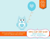 Birthday Boy Owl Clip Art Single Il_170x135