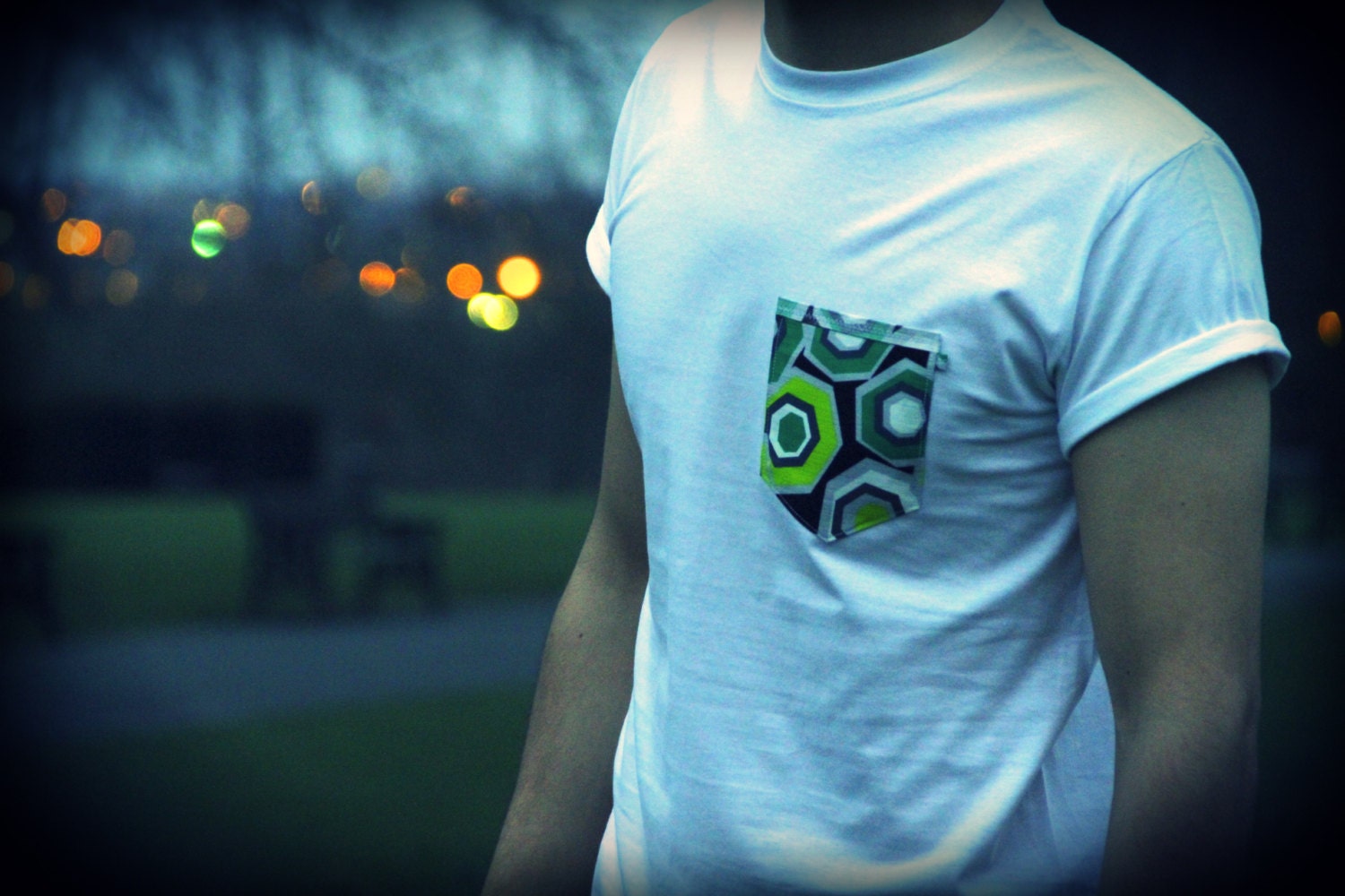 Guys T-shirt, Mens White Tee, Pocket T-shirt, Menswear, Limited Edition, Japanese Fabric - DeadGentCo Guys T-shirt, Mens White Tee, Pocket T-shirt, Menswear, Limited Edition, Japanese Fabric - DeadGentCo