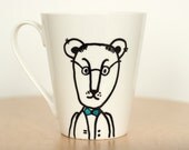 Coffee Mug/ Hand painted Mug/ Grandpa Mug/ Coffee Cup / Tea Cup