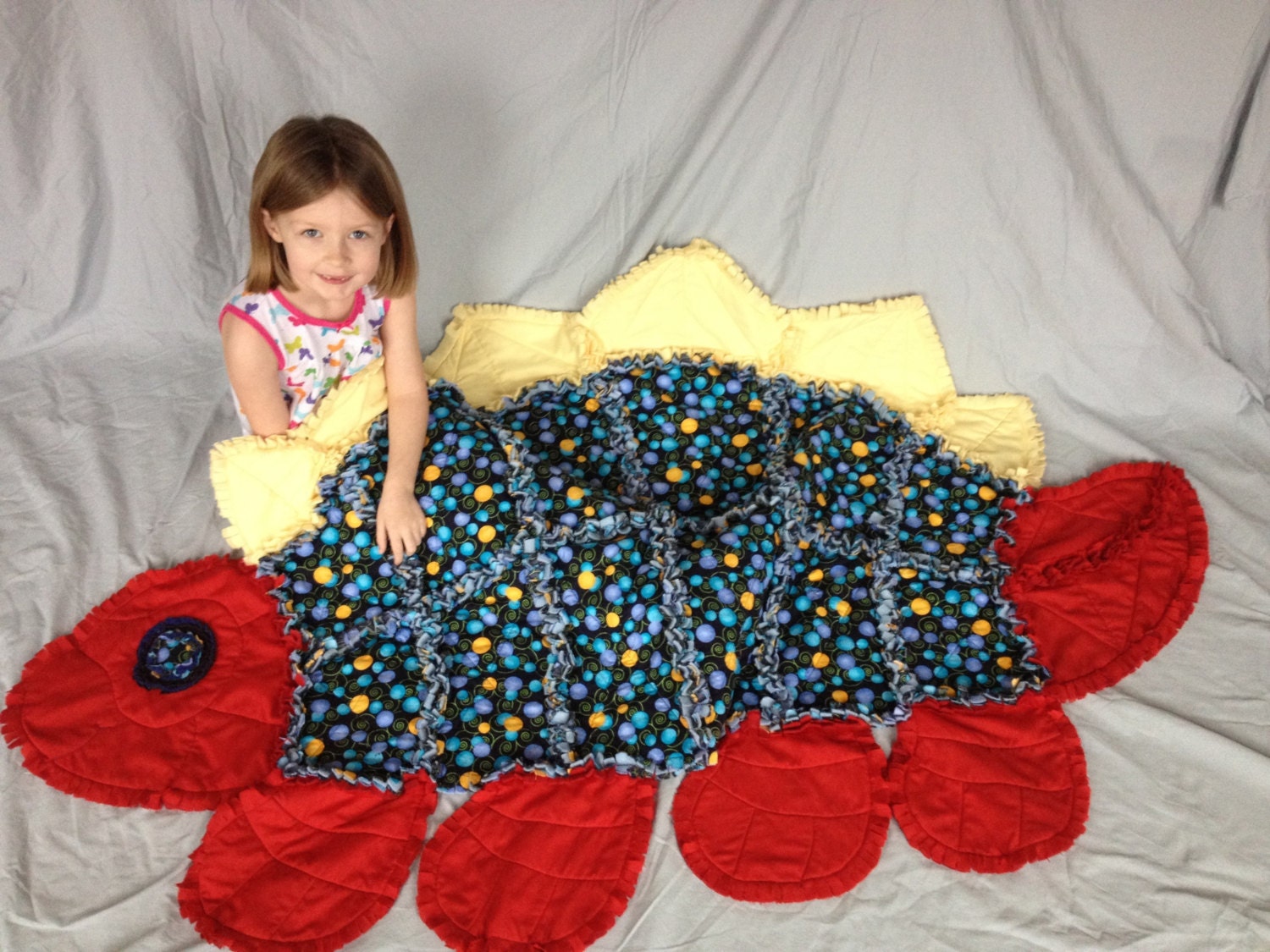 Dinosaur Rag Quilt