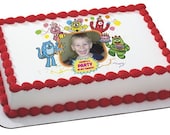 YO GABBA GABBA-Party In My Tummy Edible Image Cake Topper Il_170x135