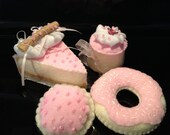 Handmade Mother's Day Gift Felt  Food. Tea Party. Pretend Play Food