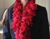 Soft and flattering, fabulous knit scarves- Garnet and Rubies - knittinginfaith Soft and flattering, fabulous knit scarves- Garnet and Rubies - knittinginfaith