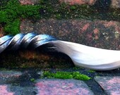 Railroad Spike knife with Twist handle.. A gift for the one who has everything else.