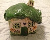 Ceramic Lavender Cottage