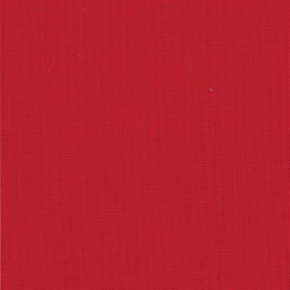 Bella Solids by Moda Fabrics Christmas Red by CentralFabrications
