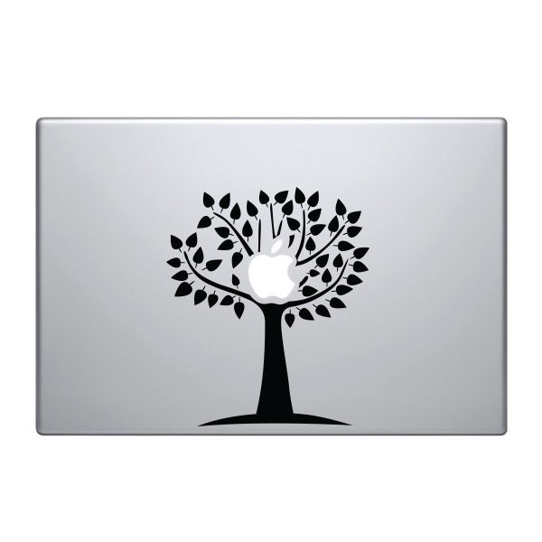 Apple Tree Vinyl Decal / Sticker to fit Macbook Pro 13" 15" 17" - Custom sizes available - fun - precision die cut can zen fruit