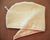 NEW COLOR - IVORY Hair Towel, Hair Wrap, Head Wrap, Turban Towel