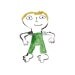 Dungaree Boy - A5 Print
