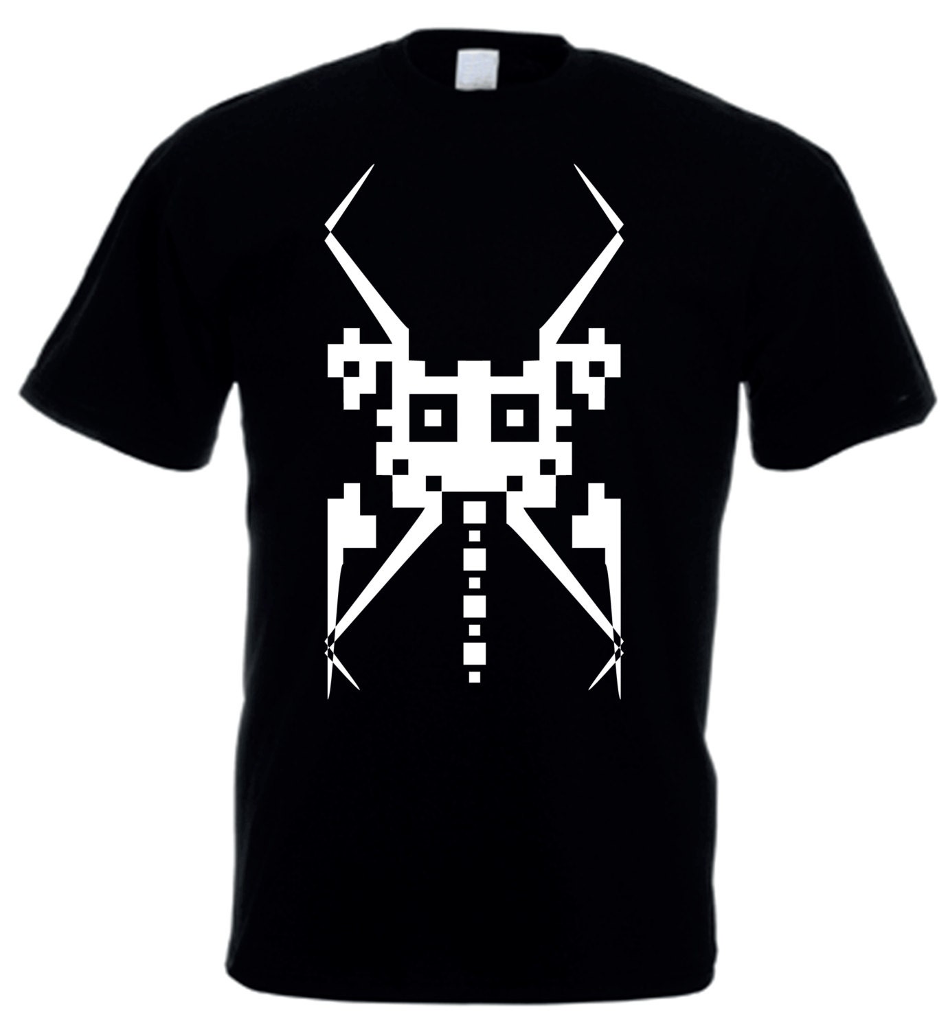 Mens Tshirt  - Black - Mosquito - Printed w/ Eco-Friendly ink (S M L XL) Mens T-shirt Short sleeve, Mens Tshirt, Mens T shirt