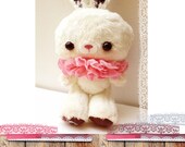 Bunny rabbit woodland plush toy.