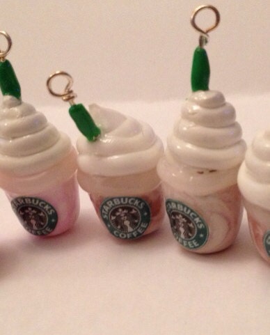 Polymer Clay Starbucks Charm