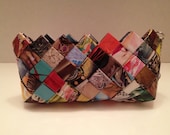 Fashion Magazine Recycle Clutch Purse